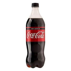 imagem do produto Coca cola 1 litro zero açúcar.