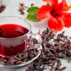imagem do produto 100gr de Chá de Hibisco em flor