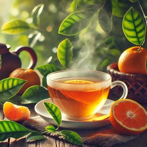 imagem do produto 100gr de Chá de Laranja em folhas