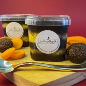 imagem do produto Bolo no Pote - Cenoura com Brigadeiro