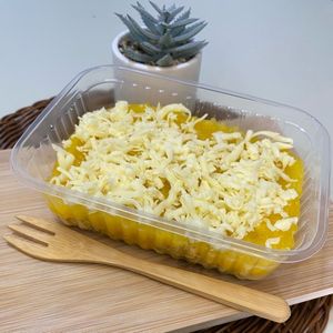 imagem do produto (250G) Mandioquinha + PROTEÍNA: carne moída, frango desfiado, pernil desfiado ou grão de bico com palmito