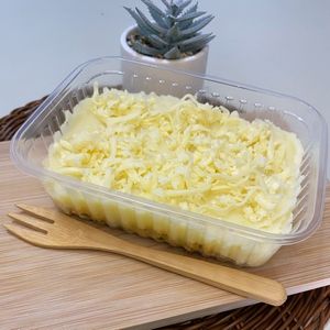 imagem do produto (250G) CARBOIDRATO: batata ou abóbora + PROTEÍNA: carne moída, frango desfiado, pernil desfiado ou grão de bico com palmito