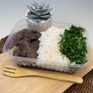 imagem do produto (250g) Feijoada light com couve refogada e arroz 