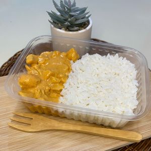 imagem do produto (250g) Strogonoff de frango fit e arroz 