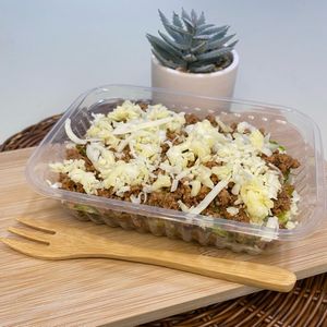 imagem do produto (270g) Lasanha de abobrinha com carne moída 