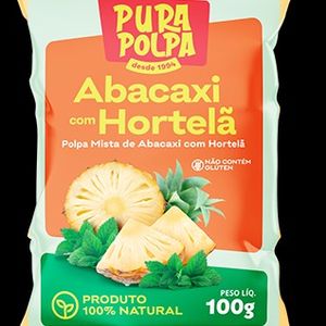 imagem do produto Polpa abacaxi c/hortelã