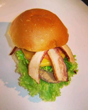 imagem do produto N12 - x bacon duplo ( Escolha O Pão, Francês Ou De Hamburguer)