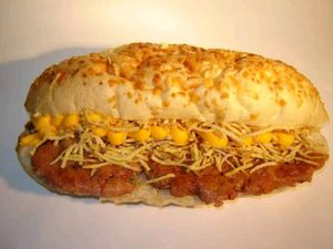 imagem do produto N19 - X calabresa da Rose (escolha seu queijo, (Catupiry ou cheddar ou provolone)