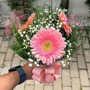 imagem do produto Buquê 3 Gerberas cor de rosas
