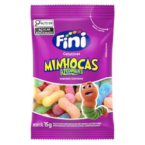 imagem do produto Fini minhocas cítricas 15g