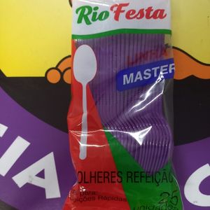 imagem do produto Colher roxa Rio festa