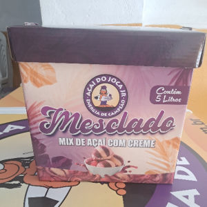 imagem do produto Mesclado,mix de açaí e creme de ninho