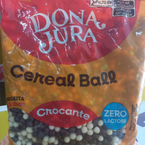 imagem do produto Cereal ball bola preta e branca ( zero lactose)
