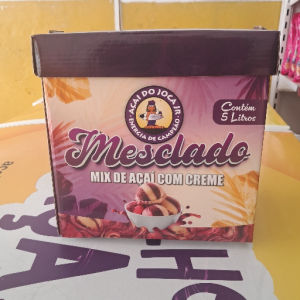 imagem do produto Mesclado,mix de açaí com creme de morango