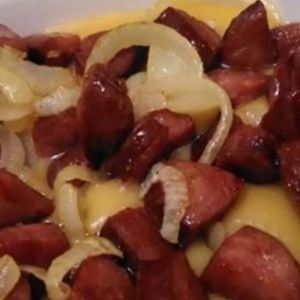 imagem do produto Pirão de aipim com calabresa 