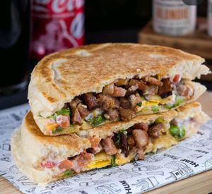 imagem do produto X coração com bacon + Pepsi 600ml