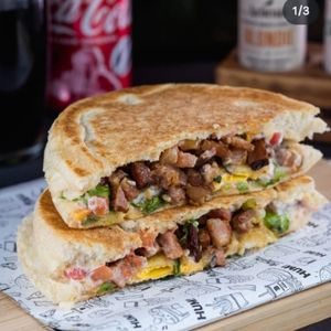 imagem do produto Xis Bacon com bife 