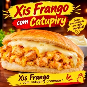 imagem do produto Xis Frango com catupiry 