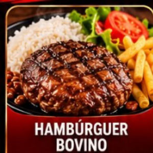 imagem do produto PRATO FEITO DE HAMBURGUER