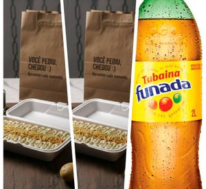 imagem do produto Duas Batatas Strogonoff De Carne Catupiry+ Funada 2litros!!