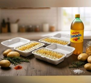 imagem do produto Três Batatas Strogonoff De Frango Catupiry + Funada 2litros!!