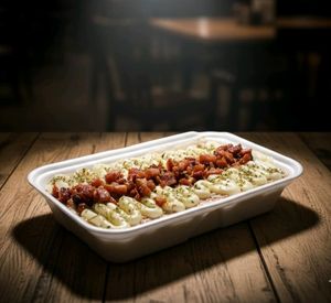 imagem do produto Bacon e Calabresa ao Molho Branco + R$24,90 leve outra Batata