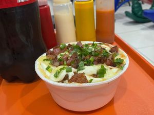 imagem do produto Batata recheada fraldinha molho vermelho