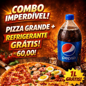 imagem do produto Pizza família+ Refrigerante 