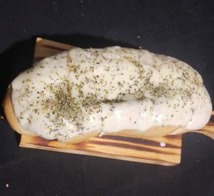 imagem do produto Pão de alho recheado com coraçãozinho de frango