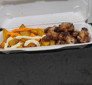 imagem do produto Batata rústica com coxinhas