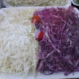 imagem do produto Mix 2. Repolho branco e Roxo.