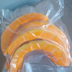 imagem do produto Abóbora cabotiã fatiada.