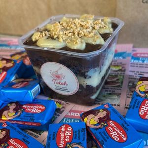 imagem do produto Bolo de pote chocolate com paçoca 