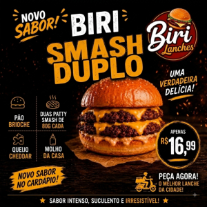 imagem do produto Biri smash duplo 