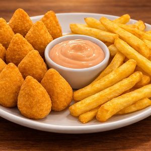 imagem do produto MINI COXINHA COM FRITAS