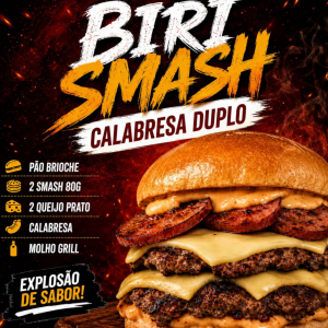imagem do produto Biri smash calabresa duplo