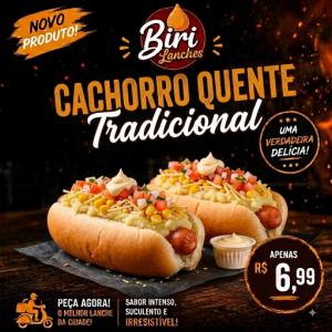 imagem do produto CACHORRO QUENTE TRADICIONAL