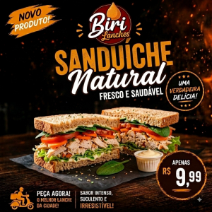 imagem do produto SANDUICHE NATURAL