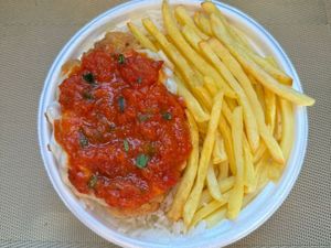 imagem do produto Frango Parmegiana & Fritas + R$ 18,99 leve outra marmitex