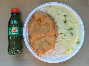 imagem do produto Frango Empanado & Purê + Guaraná Pet + R$ 18,99 leve outra marmitex