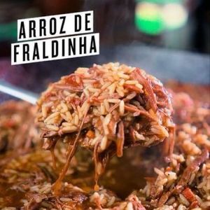 imagem do produto Arroz de Fraldinha cremoso.
