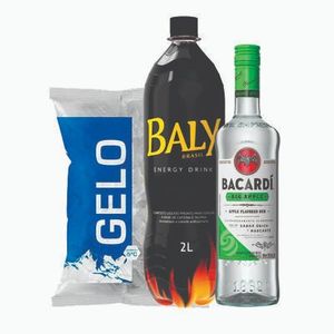 imagem do produto Kit Bacardi Big Apple 700ml