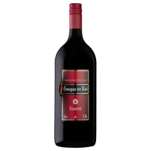 imagem do produto Vinho sangue de boi tinto suave 1,5l
