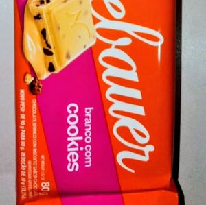 imagem do produto BARRA CHOCOLATE NEUGEBAUER BRANCO COM COOKIES