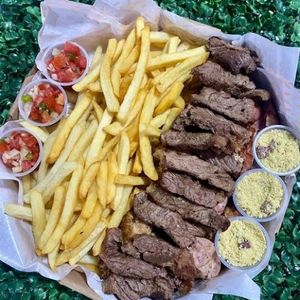 imagem do produto Contra file + batata fritas (familia )