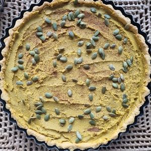 imagem do produto Quiche Homus de Abóbora e Shitake Vegana 