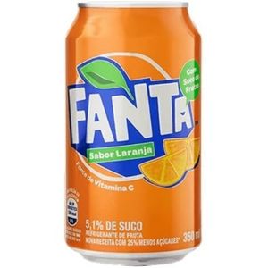 imagem do produto Fanta laranja lata