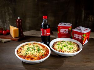 imagem do produto Combo Casal! Valor a partir de escolha de molhos e bebidas: