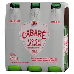 imagem do produto Cabaré Ice frutas vermelhas 275ml