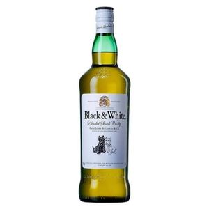 imagem do produto Whisky  Black & white 1 Litro 